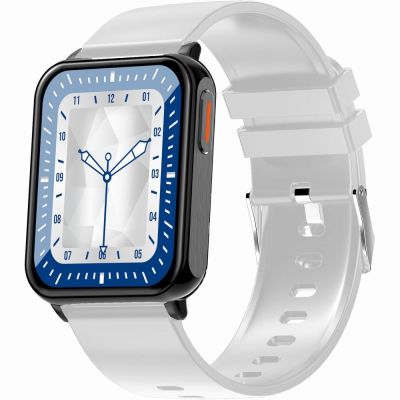 5. Smartwatch Gravity Biało Czarny 2 Paski GT17-8