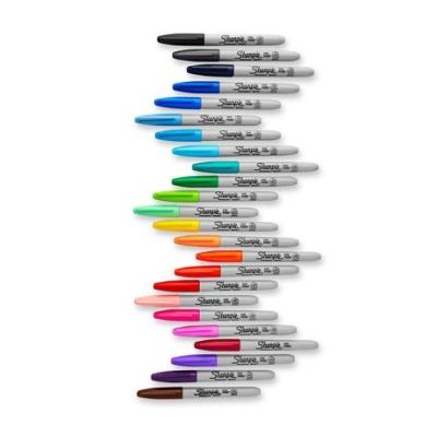 3. Sharpie Fine marker 18 szt. Końcówka cienka Wielobarwny