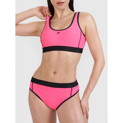 Dół od bikini figi ze średnim stanem damskie 4F 4FWSS25UBKBF078-55N