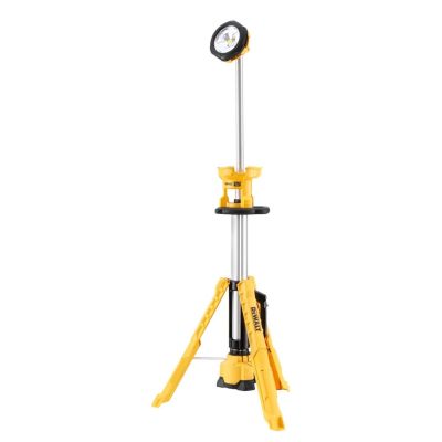 4. Lampa teleskopowa na trójnogu DeWalt DCL079-XJ (3000 lm; Biały ciepły)