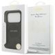 8. Etui Guess 4G Circle Classic Logo MagSafe na iPhone 17 Pro - czarne