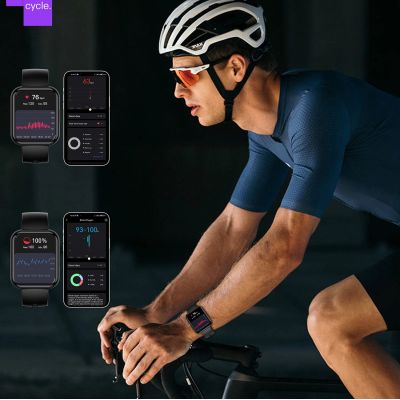 12. Smartwatch Choetech WT001 z funkcją odbierania połączeń IP67 - czarny