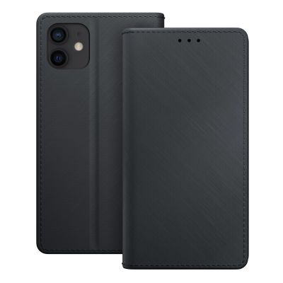 2. Etui z klapką 3mk Wallet Case na iPhone 12 / 12 Pro - czarne