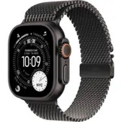 3. Apple Watch Ultra 3 OLED 49 mm Cyfrowy 422 x 514 px Ekran dotykowy 5G Czarny Wi-Fi GPS