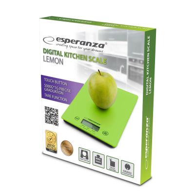 4. Waga kuchenna Esperanza Lemon EKS002G (kolor zielony)