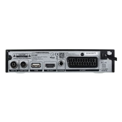 19. ESPERANZA TUNER DVB-T2 H.265/HEVC EV106P