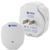 TRAVEL BLUE ŁADOWARKA SIECIOWA 2 USB - USA