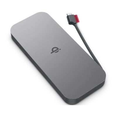 3. Power Bank Lenovo Go 10 000 mAh, G0A3LG1WWW, USB-C, szary