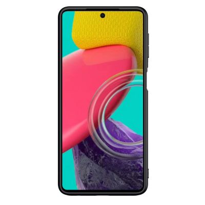 2. Nillkin Textured Case wytrzymałe wzmocnione etui z żelową ramką i nylonem na tyle Samsung Galaxy M53 5G czarny