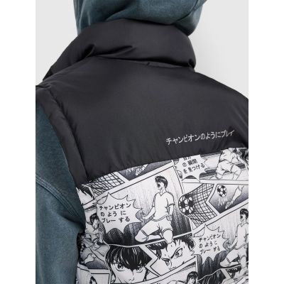 8. Bezrękawnik puchowy z wypełnieniem syntetycznym chłopięcy 4F 4FJRAW25TVJAM321-10A