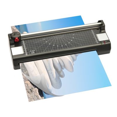 3. Olympia A 340 Combo Laminator na zimno/gorąco 250 mm/min Czarny