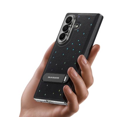 6. Etui Dux Ducis Stex na Samsung Galaxy Z Fold 7z podstawką 360° - czarne