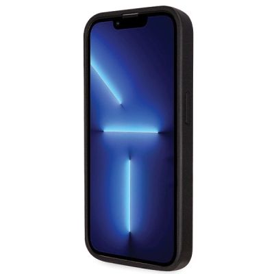 5. Etui Guess Crossbody 4G Metal Logo na iPhone 14 Pro - czarne