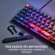 4. HyperX Alloy Origins 65 czarny / Klawiatura gamingowa / mechaniczna / HyperX czerwony / US / RGB / USB-C