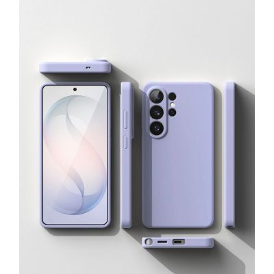 5. Etui Ringke Silicone MagSafe na Samsung Galaxy S26 Ultra - fioletowe