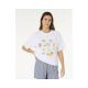 Koszulka damska RIP CURL Poolside Heritage Tee biała
