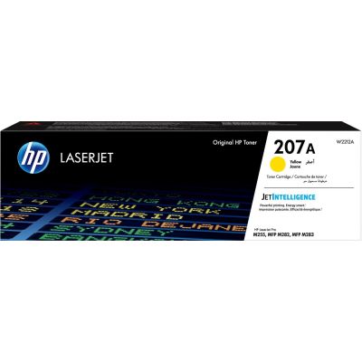 3. Toner HP żółty HP 207A, HP207A=W2212A, 1250 str.