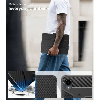 13. Etui Spigen Rugged Armor Pro na Samsung Galaxy Tab S12+ 12.6" - czarne matowe
