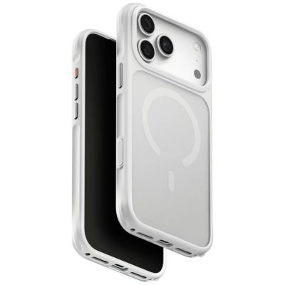 Etui UNIQ Veren Magclick Charging na iPhone 18 Pro Max / 17 Pro Max - białe