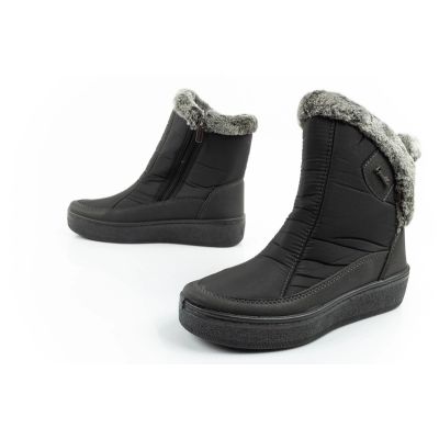 8. Easy Way buty zimowe śniegowce botki damskie ocieplane modne na zamek