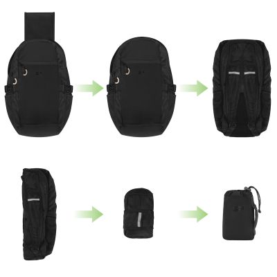 7. Plecak miejski składany 15 litrów Spokey FLIPER