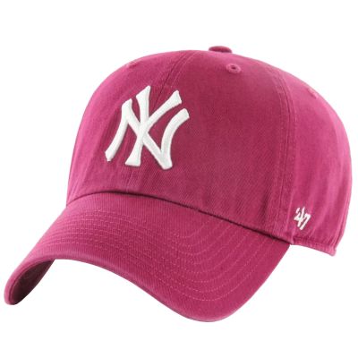 3. 47 Brand New York Yankees Clean Up Cap B-RGW17GWSNL-GX Bordowe One size
