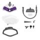 5. Polti Vaporetto SV440_Double Mop parowy 0,3 l 1500 W Fioletowy, Biały