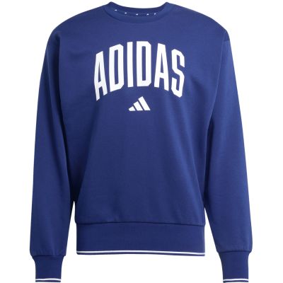 8. Bluza męska adidas Collegiate Sweat niebieska JM1734