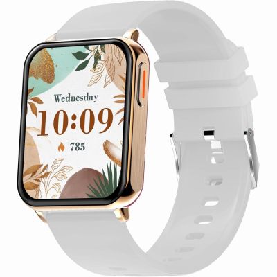 5. Smartwatch Gravity Różowe Złoto Szary 2 Paski GT17-4