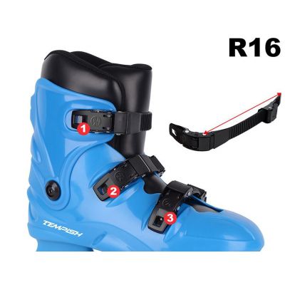 3. Metalowa klamra z paskiem R16