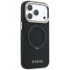 4. Etui Guess Ring Stand 360 Grained Classic Logo MagSafe na iPhone 18 Pro Max / 17 Pro Max - czarne