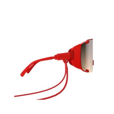 3. Okulary rowerowe POC Devour Ultra czerwony