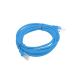 2. PATCHCORD KAT.6 UTP 3M NIEBIESKI FLUKE PASSED LANBERG 10-PACK