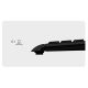 4. KeySonic KSK-5011ELC (DE) klawiatura Dom USB QWERTZ Niemiecki Czarny