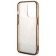7. Etui Guess Porcelain Collection na iPhone 14 Pro - beżowe