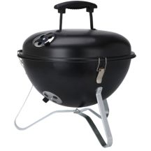 GRILL TURYSTYCZNY KULISTY 37CM CZARNY