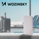 8. Wozinsky powerbank Li-Po 10000mAh 2 x USB biały (WPBWE1)