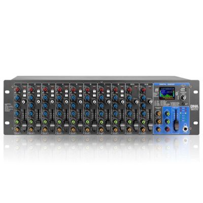 8. DNA RM12 FX - Mikser analogowy z Bluetooth DSP EQ MP3 Phantom, 12 kanałów