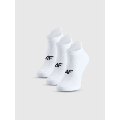 Skarpetki treningowe przed kostkę (3-pack) damskie 4F 4FWMM00UFSOF373-10S