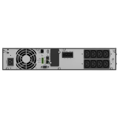 4. POWER WALKER UPS ON-LINE RACK 19" VFI 2000 ICR IOT PF1 1/1 FAZY, 2000VA, 8X IEC C13, USB/RS232, LCD