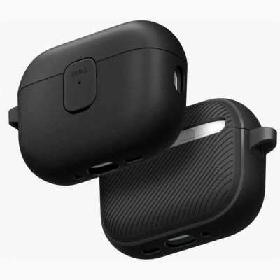 Etui UNIQ Clyde na AirPods Pro 3 - czarno-szare
