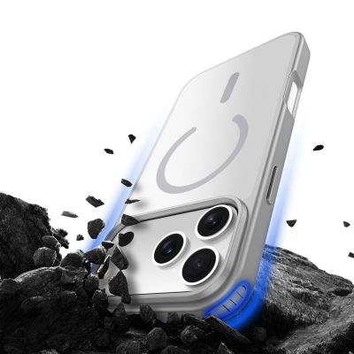 8. Etui Dux Ducis Yind na iPhone 17 Pro Max kompatybilne z MagSafe - szare