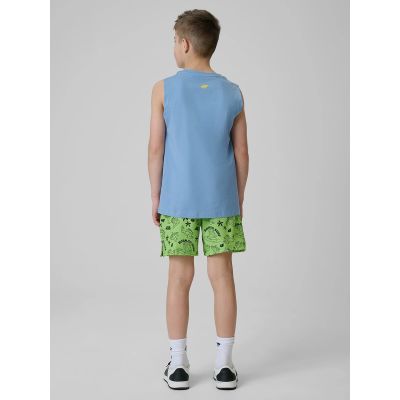 2. Spodenki plażowe boardshorty chłopięce 4F 4FJRSS26UBDSM215-91A