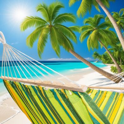 17. HAMAK OGRODOWY 2 OSOBOWY 200X150CM Z DRĄŻKIEM 1052724