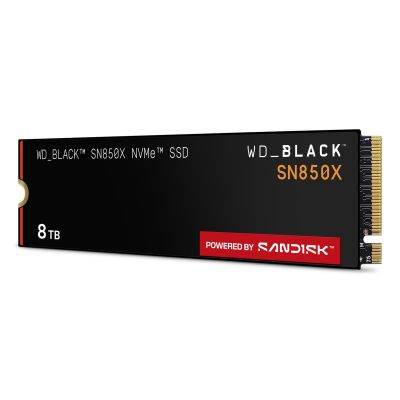 2. Western Digital Black WDS800T2X0E-00CDD0 urządzenie SSD 8 TB M.2 PCI Express 4.0 NVMe