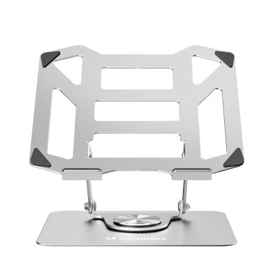 4. Podstawka Wozinsky WDCX-X19-AB HardStand z obrotem 360° pod laptopa i tablet - srebrna