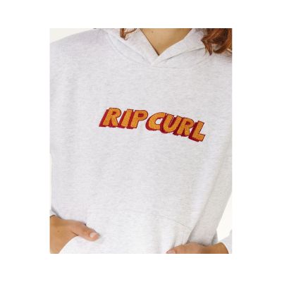 4. Bluza chłopięca RIP CURL Eternal Shred Logo Hood-Boy szara