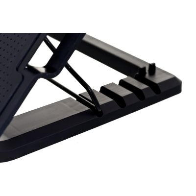 19. Podstawka chłodząca pod notebook VAKOSS LF-1860AL (17.x cala; 1 wentylator; HUB)