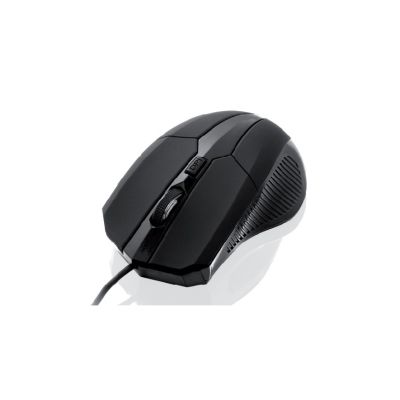Mysz IBOX i005 LASEROWA PRZEWODOWA, USB IMLAF005 (laserowa; 1600 DPI; kolor czarny)