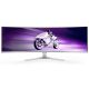 115. Philips Evnia 8000 49M2C8900/00 monitor komputerowy 124,2 cm (48.9") 5120 x 1440 px Dual QHD QDOLED Biały